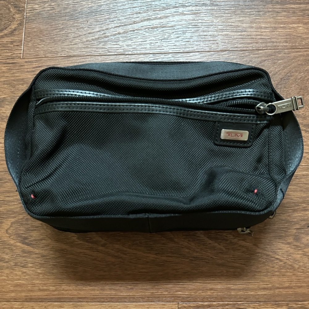 Tumi Black Toiletry Bag
